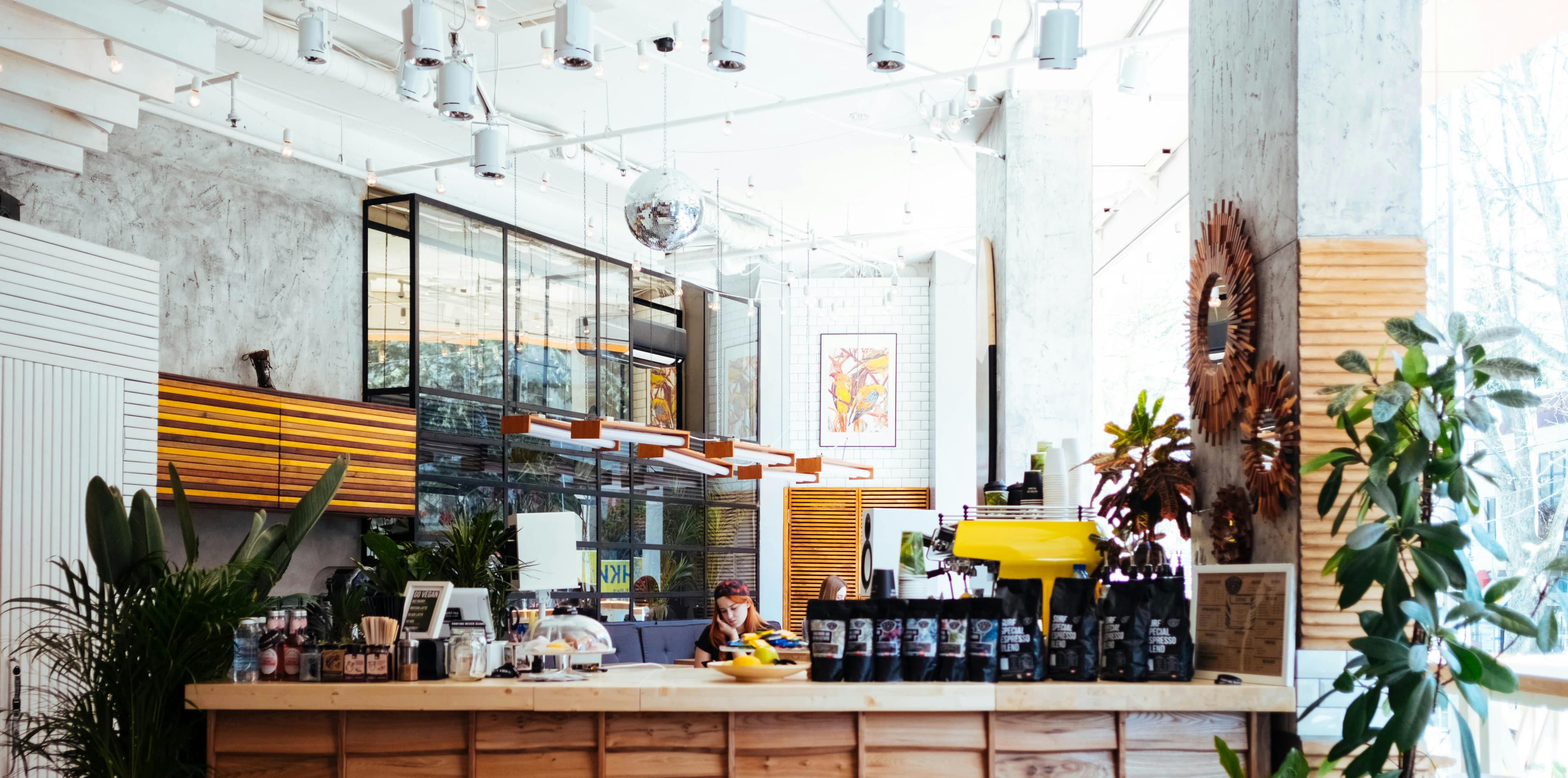 Cafe interior